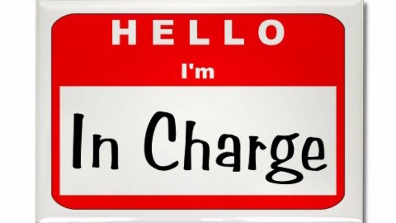 In charge of. Be in charge of. In заряд. To be in charge of.