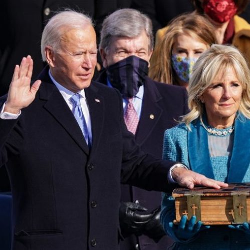 Trump out Biden in